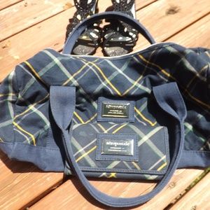 Aeropostale blue with stripes wallet and purse bag